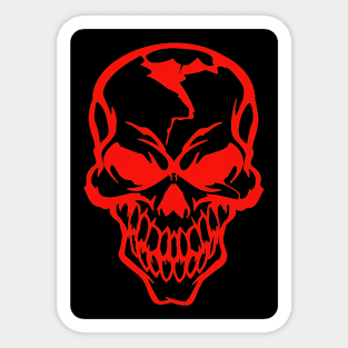 Skull Sticker